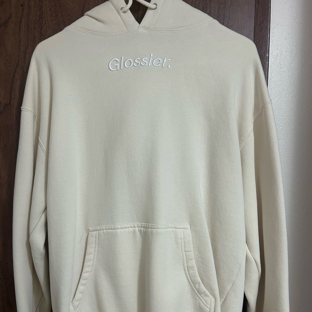 Glossier Cream Hoodie